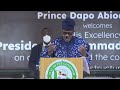 President Buhari Inaugurates Five Projects in Ogun