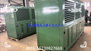 Cold room refrigeration condensing unit production factory