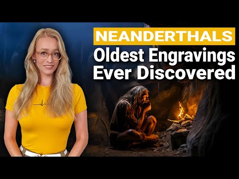 Discovery of Neanderthal engravings 57,000 years old!