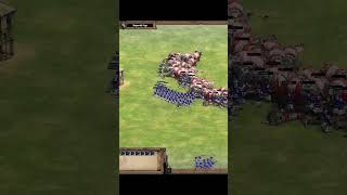 400 Halberdier Vs 100 Elite War Elephant #ageofempires #ageofempires2definitiveedition