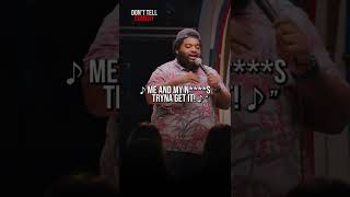 “Crazy Ride Share Driver Pt. 2”🎤: The Mandal Man #donttellcomedy #standupcomedy #shorts