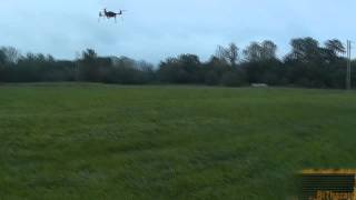 Test Quadcopter Canopy Walkera MX400 Ufo