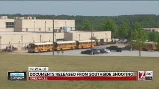 Documents released from Southside HS shooting