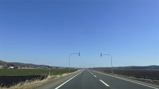 北海道 幕別町明野〜本別町勇足 車載動画 20160410