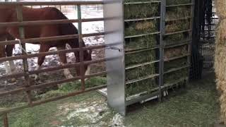 Eez keeper automatic hay feeders