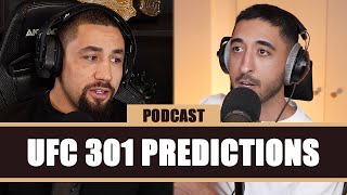 Robert Whittaker Gives His PREDICTIONS For UFC 301! | MMArcade Podcast (Episode