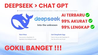 Tutorial Menggunakan DeepSeek R1 AI 99% Terakurat dan Lengkap #deepseek #tutorial #caranya