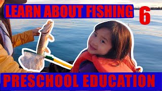 Learn about fishing with Ella and Mommy EP6 | Fishing Field Trip | Fun learning videos for kids