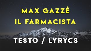 Max Gazzé - IL FARMACISTA (Sanremo 2021 - TESTO/LYRICS)