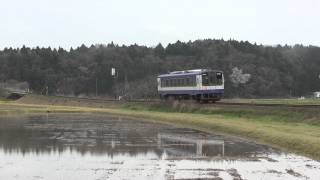 のと鉄道ＮＴ２００形　七尾線笠師保～能登中島間走行シーン