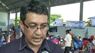 MNC Peduli Bersama Lotte Grosir Menyalurkan Bantuan Kepada Korban Tsunami di Lampung