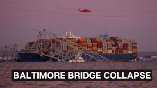 Baltimore Bridge Collapse LIVE: Francis Scott Key Bridge Collapses After Container Ship Collision