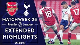 Arsenal v. Tottenham | PREMIER LEAGUE HIGHLIGHTS | 3/14/2021 | NBC Sports