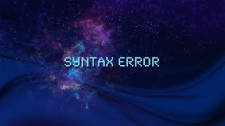 Syntax Error #8 (2001-03-27)