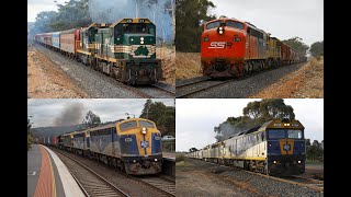 Trackside: 30 Minutes of Hard Working Aussie EMD's