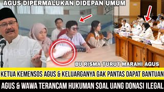 Ketua Kemensos Sebut Agus \u0026 Keluarga Gak Pantas Dapet Bantuan Donasi, Kemensos Lebih Bela Teh Novi ?