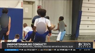 Boy Says Basketball Ref Targeted Him With Racial Slur