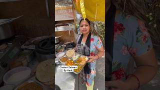 सिर्फ़ 80/- में दिल्ली की सबसे सस्ती और भरपेट थाली दीदी की #viral #shorts