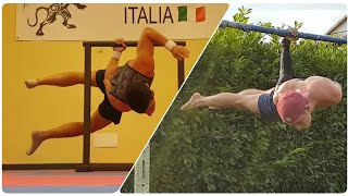 ONE ARM BACK LEVER Progression - 2 months