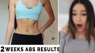 NEW 2 Weeks Shred Before After Results | Realistic results #chloetingchallenge