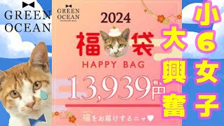 【隠れ工房GreenOcean福袋2024】小６女子と両親のドタバタ福袋開封！無知な両親が制作大好きな長女と面白開封！初心者必見！#GreenOcean福袋2024 #2024わくわくコンテスト参加中