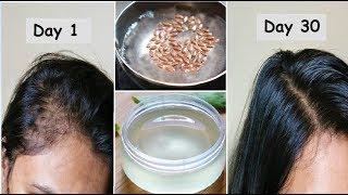 Aloevera Flaxseed Gel for Hair Growth - Long hair & Turn Thin Hair to Thick Hair in 30 Days