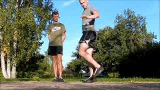 Anz' Trikz - Basic Footbag Drills