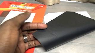 ✅  How To Use Porelon Black Carbon Paper Review