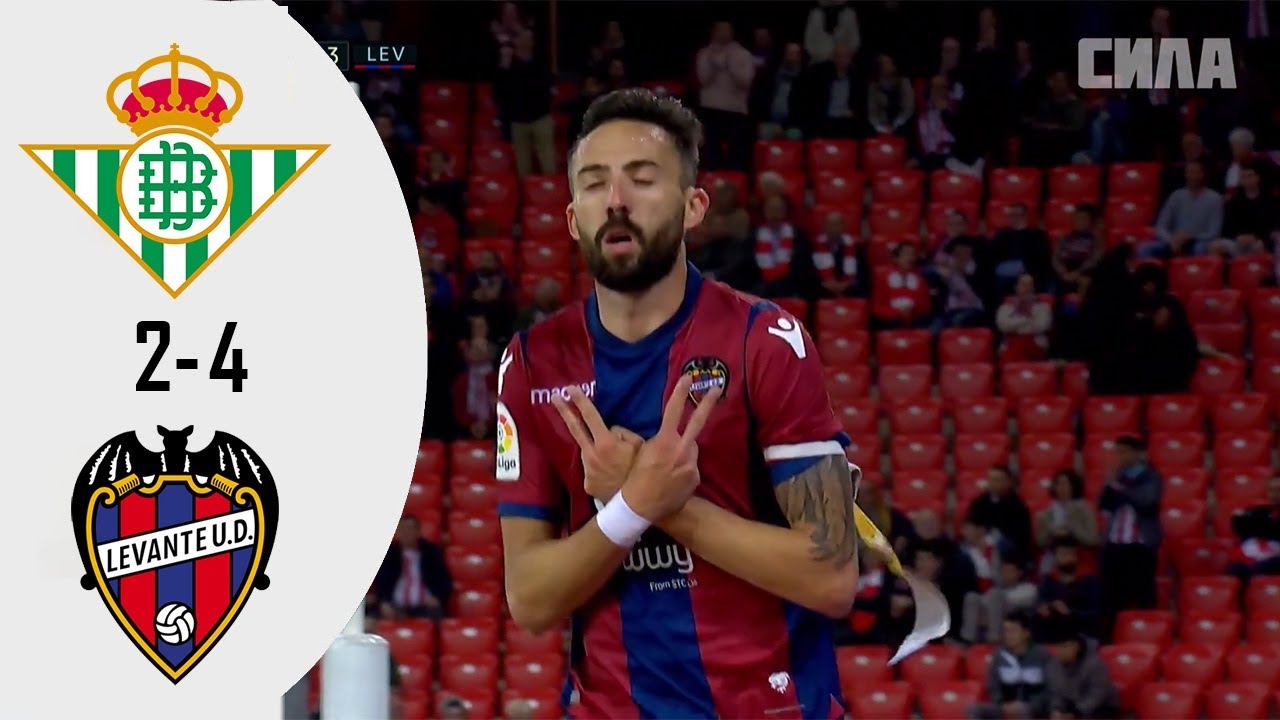 Levante - Real Betis 4-2 - All Goals & Extended Highlights 2020 - YouTube