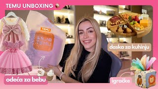 Temu Haul 📦 | Baby odeća, stvari za kuću 🌸