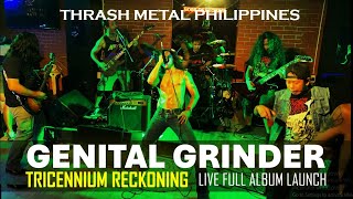 [4K HDR] GENITAL GRINDER - TRICENNIUM RECKONING (FULL ALBUM LAUNCH) Live @ Boss Bar, Quezon City