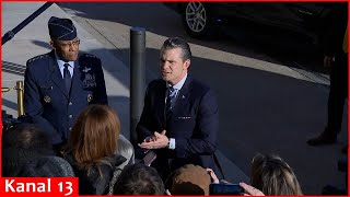 New Secretary of Defense Pete Hegseth arrives at Pentagon and vows support for Trump border policies