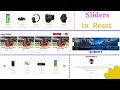 how to make different sliders (carousels) in react with react-slick part-2(2021)