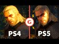 The Witcher 3 PS4 vs PS5 Next Gen Update