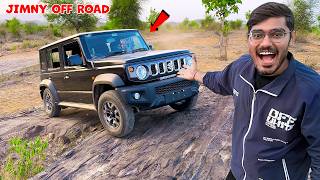 New Gimny को पहाड़ पे चढ़ा दिया😱 | Extreme Off-Road Test of Maruti Jimny