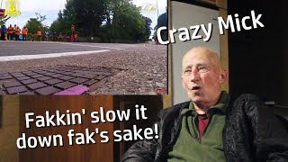 CRAZY MICK REACTION to Go Go Girls Isle of Man TT Sidecar Racing