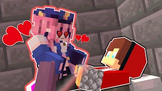 Maizen : JJ Prison Love Curse - Minecraft Parody Animation Mikey and JJ