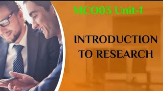 MCO03 -Unit-1| INTRODUCTION TO RESEARCH| Malayalam|