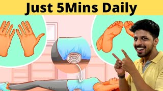 5Mins Japanese Method to Lose BELLY FAT FAST