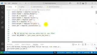 JWT Middle Ware in Node JS | Emran Code Box
