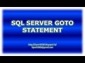 SQL Server Goto Simple Example