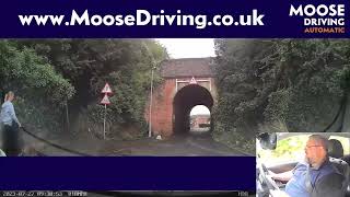 Moose is Driving a Test Route in Colwick - by a professional ADI with commentary.