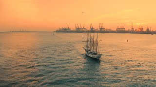 3-minute Guided Meditation Featuring Luxury Tall Ship | Sunset Therapy