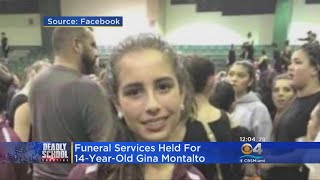 Memorial Service For School Shooting Victim Gina Montalto