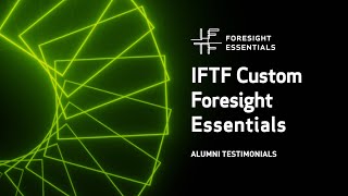 IFTF Foresight Essentials: Luis Delmont, SENAI