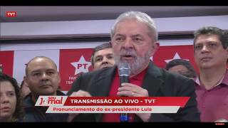 Ex-presidente Lula convoca entrevista coletiva