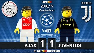 Ajax vs Juventus 1-1 • Champions League 2019 (10/04/2019) All Goals Highlights Lego Football Film