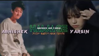 Haijage // Abhishek tongbram ft . yarsin