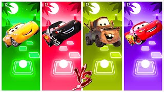 Cars 3 Mater 🆚 Evil Lightning McQueen 🆚 Cruz Ramirez - Tiles Hop EDM Rush🎶 Who Is Best?🎯