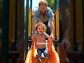 prince harry and archie at the park park slide archie princeharry family meghanmarkle happy